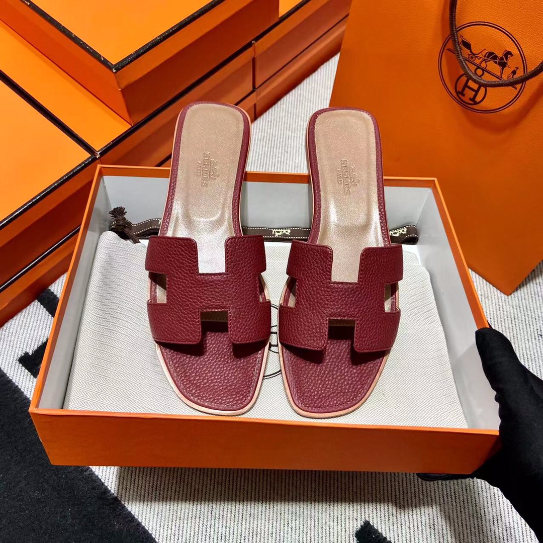 에르메스 올수공 오란 슬리퍼 샌들 토고 25